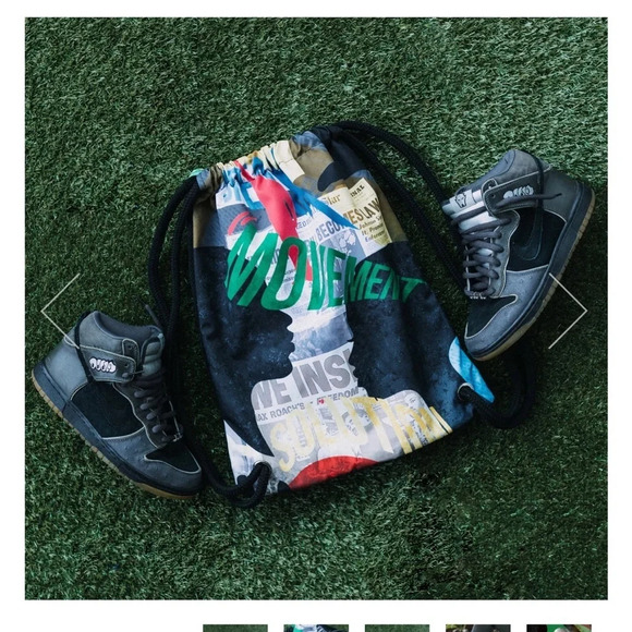 Limited Run: Specified Fiction's "Reflection" x Solepack GRF String Bag BHM - Picture 3 of 7